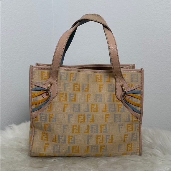 💯Authentic Fendi Tote Multi Color🍀 - Picture 4 of 17
